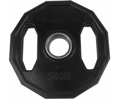 Olimpiniai gumuoti svarmenys TUNTURI 1,25-25kg (Svoris: 1 x 5kg)