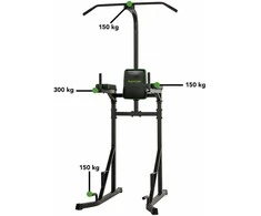 Lygiagretės su skersiniu TUNTURI Power Tower PT20