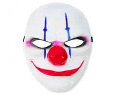 Helovino kaukė Joker (džokeris), 24x19cm