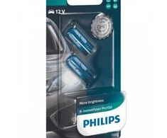 Lemputė Philips W5W 12V 5W W2,1x9,5d X-tremeVision Pro150, DUO, 12961XVPB2