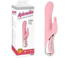 Aphrovibe Aprovibe Rotary vibracinis zuikio masažuoklis 24cm 10 režimų