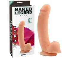 Nakedlegend Natūralus tikroviškas dildo penis 20cm
