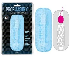 Profjason C CHISA Palm Stroker No.6-Mėlyna