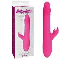 Intimate Melody Bunny vibratorius su karoliukais G taško ir klitorio stimuliavimui