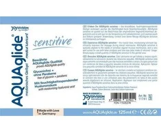 Joydivision lubrikantas „Aquaglide Sensitive“, 125ml