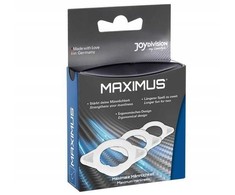 JOYDIVISION MAXIMUS Anatomical Support Ring Set XS/S/M, Flexible Silicone