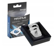 JOYDIVISION MAXIMUS Anatomical Support Ring Set XS/S/M, Flexible Silicone