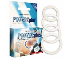 JOYDIVISION POTENZduo Plus Silicone Support Ring Baltas M