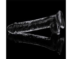 LoveToy Skaidrus dildo 7,5''