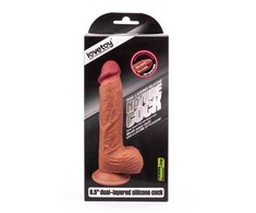 „Lovetoy“ didelis dildas realistiškas penis su siurbtuku