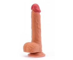 „Lovetoy“ didelis dildas realistiškas penis su siurbtuku