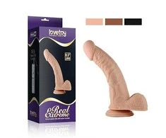 LOVETOY 8,5" Real Extreme Dildo vibruojantis kūnas