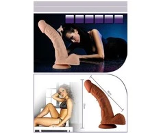 LOVETOY 8,5" Real Extreme Dildo vibruojantis kūnas