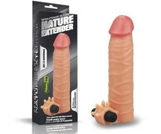 LOVETOY Add 1,5" vibruojantis silikoninis ilgintuvas
