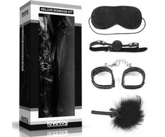 LOVETOY Bondage rinkinys juodas