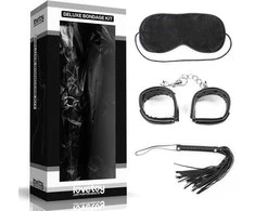 LOVETOY Bondage rinkinys juodas
