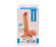 Lovetoy Dildo tikroviškas siurbtukas, gyslas 18 cm