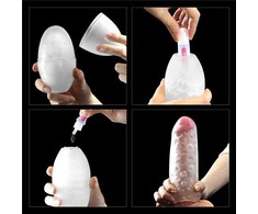 LOVETOY Giant Egg Masturbator Raudona