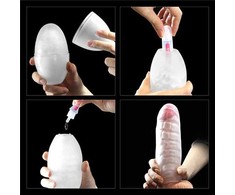 LOVETOY Giant Egg Masturbator Violetinė