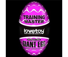 LOVETOY Giant Egg Masturbator Violetinė