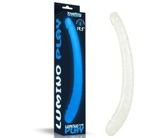 LOVETOY Lumino Play 14,5 colio dvigubas dildo