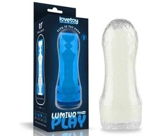 LOVETOY Lumino Play Masturbator Crystal Pocketed