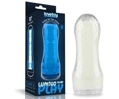 LOVETOY Lumino Play Masturbator Crystal Ribbed