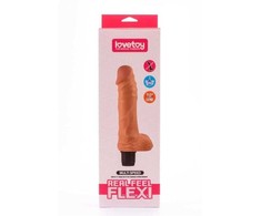 LOVETOY Reel Feel Flexi Vibrator Flesh 9,0"