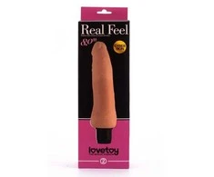 LOVETOY Reel Feel Vibrator Flesh 8,0"