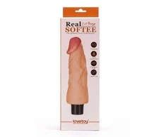 LOVETOY Reel Softee Vibrator Flesh 7"