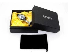 LOVETOY Rosebud Classic Metal Plug L(Sidabrinis)