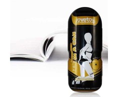 LOVETOY Seksas skardinėje Masturbator Flesh