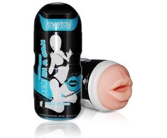 LOVETOY Seksas skardinėje Masturbator Flesh