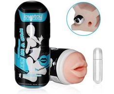 LOVETOY Seksas skardinėje Masturbator Flesh