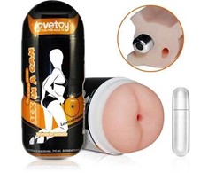 Lovetoy Sex In A Can Anus Lotus Tunnel - Vibrating