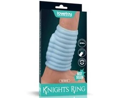 LOVETOY Vibrating Wave Knights žiedas