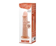 BAILE Realistiškas varpos dildo su siurbtuku, 20 cm