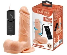 LYBAILE Barbara Vibe Rotate, siurbtuko vibratorius 14,5 cm Minkštimas