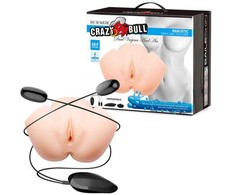 LYBAILE Crazy Bull Dual vagina ir asilo kūnas