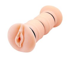 CRAZY BULL Emma Dual-Channel Intimate Device, Vibration, Natural, Large