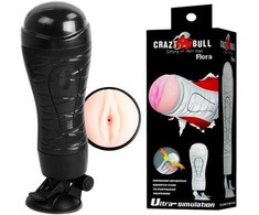 LYBAILE Crazy Bull Masturbator Flora Juodas
