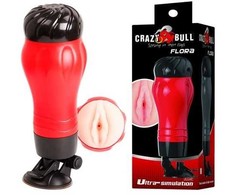 LYBAILE Crazy Bull Masturbator Flora Raudona Vagina