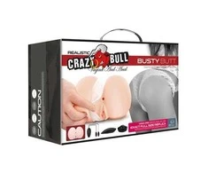 LYBAILE Crazy Bull Vaginos ir analinio dydžio krūtinę skiriantis masturbatorius