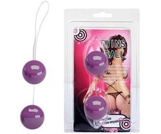 Baile Stimulating Rožinė Baile Twins Balls Rožinė - Unisex Pelvic Floor Training System TPR