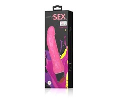 Rožinė Baile Vibrating Rožinė Model 24 cm - Flexible TPR, Multi-Speed Control