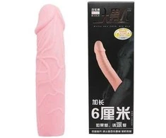 LYBAILE Penis Sleeve I Flesh 6 colių