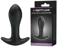 PRETTY LOVE - Analinis masažuoklis su 12 funkcijų USB