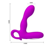 LYBAILE Pretty Love Barrack Prostate Stimulator Vibro Violetinė