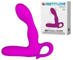 LYBAILE Pretty Love Barrack Prostate Stimulator Vibro Violetinė