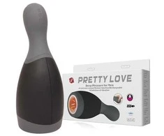 Pretty Love vibruojantis slėgio masturbatorius 12 USB sekso režimų